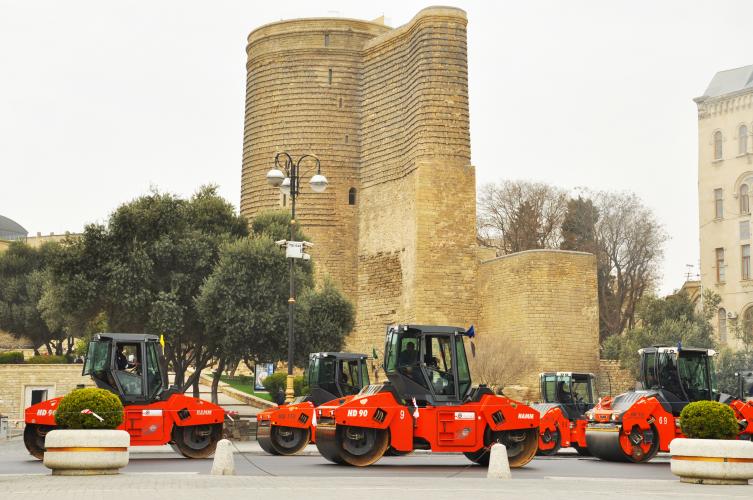 Repair works for Formula - 1 European Grand Prix 2016