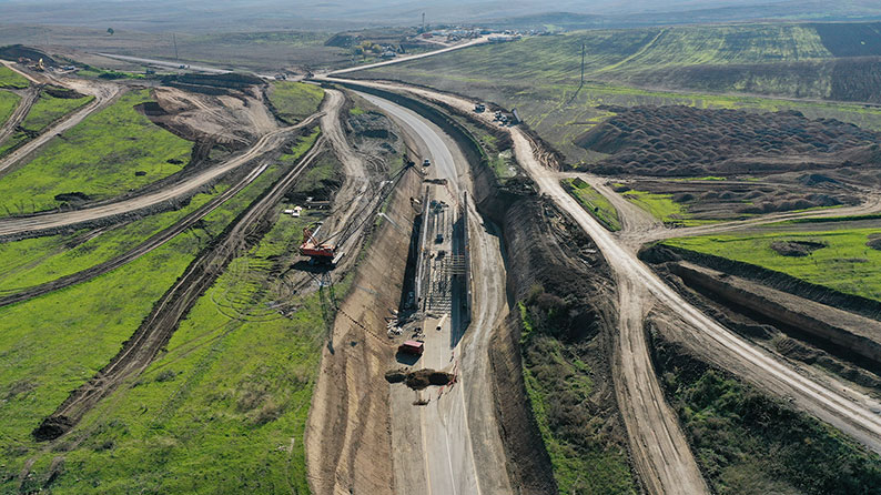 Construction of the Ahmadbayli - Fizuli - Shusha highway (km 34+000÷km ...